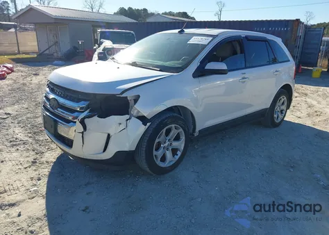 2013 Ford Edge Sel z USA, uszkodzony, nr VIN 2FMDK3J94DBA62575